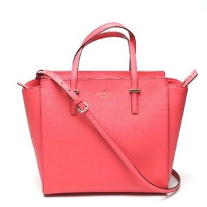 Kate Spade Coral Shoulder Tote Bag